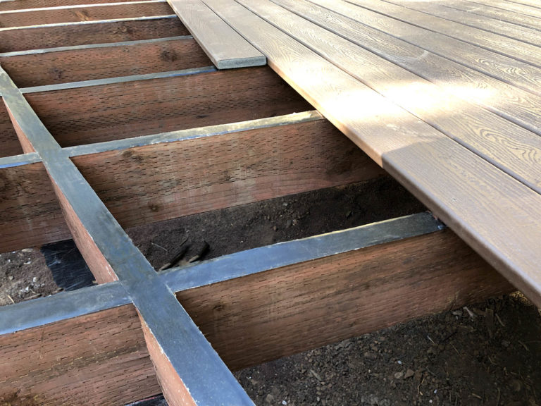 How to Divert Water Under a Deck? Trex RainEscape