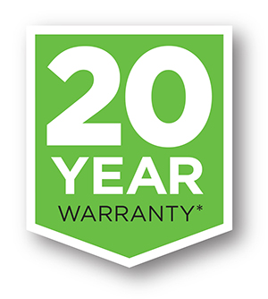 20-Year Warranty Logo