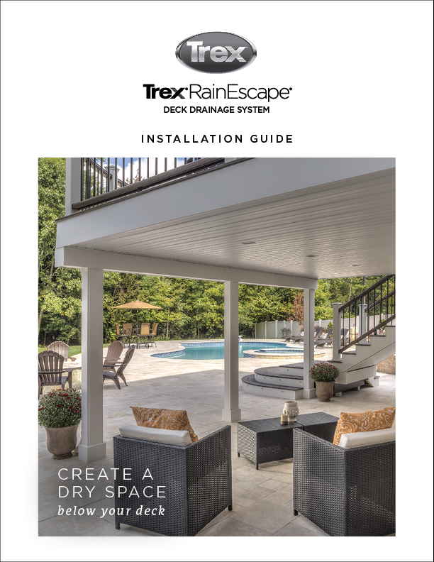 Trex RainEscape Complete Booklet Cover – English
