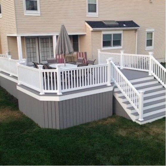 33 Inexpensive Deck Skirting Ideas - Trex RainEscape