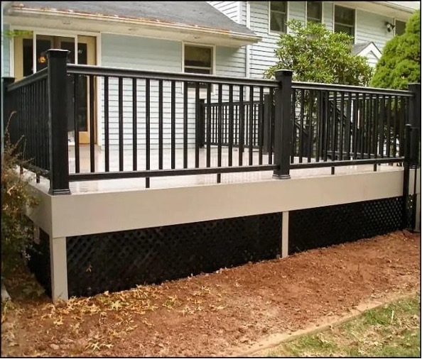 33 Inexpensive Deck Skirting Ideas - Trex RainEscape